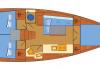 Oceanis 38.1 2022  affitto barca a vela Germania