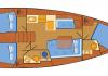 Oceanis 41.1 2020  affitto barca a vela Germania
