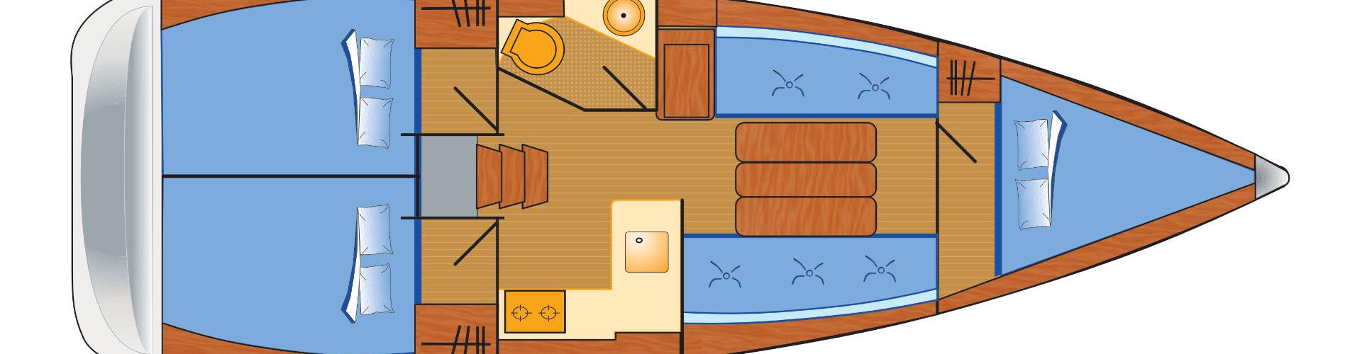 barca a vela Sun Odyssey 349