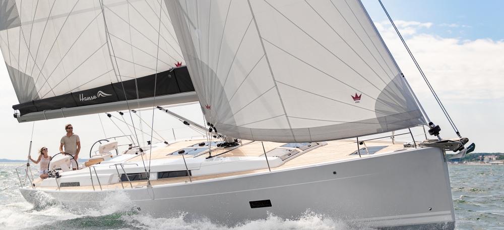 barca a vela Hanse 458