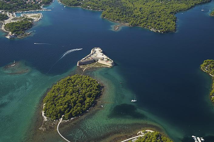La fortezza di San Nicolò, Šibenik, Croazia